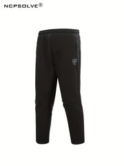 Men's Zip Up Warm Jacket & Drawstring Pants Set