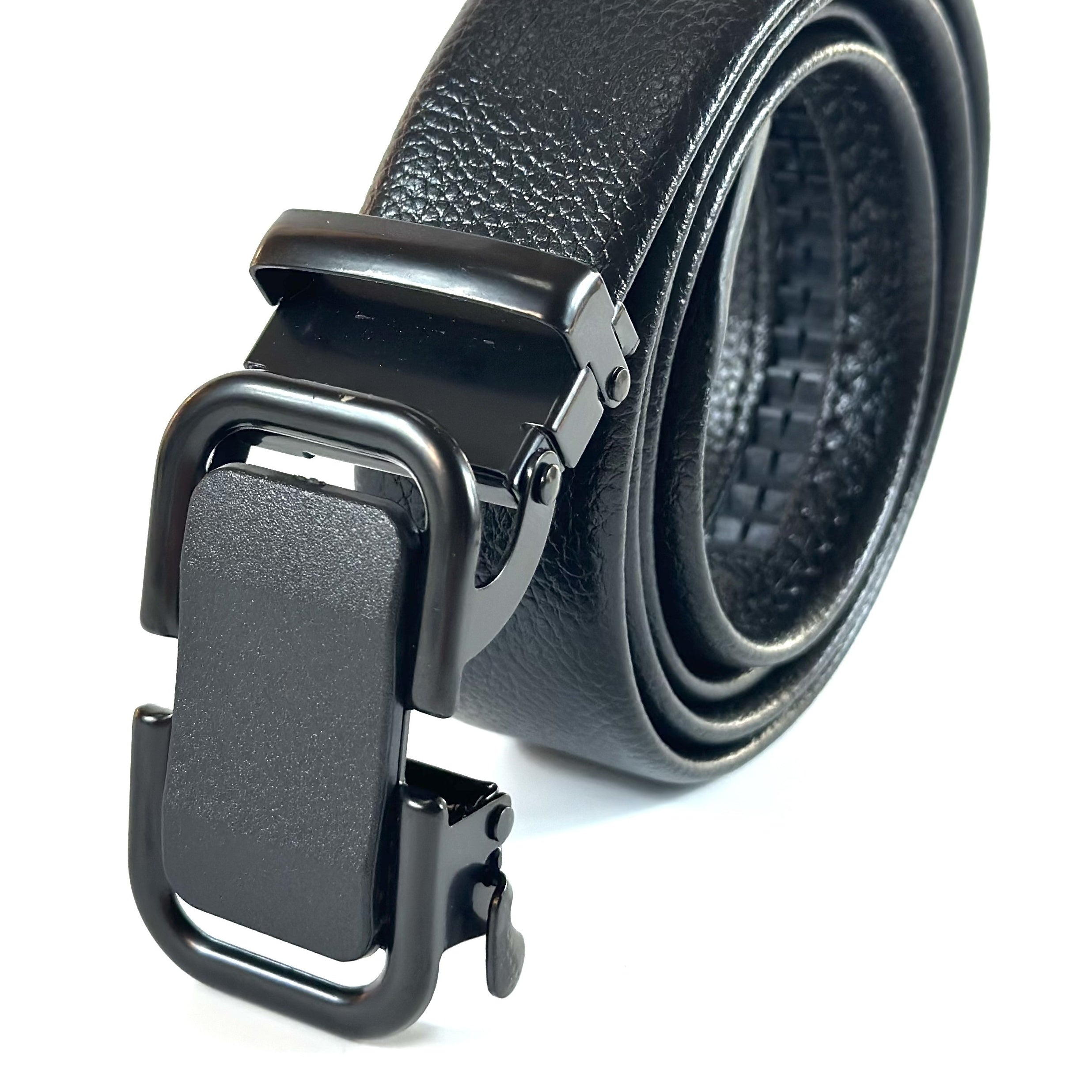 Men's Business Automatic Buckle PU Leather Belt Birthday Gift