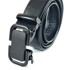 Men's Business Automatic Buckle PU Leather Belt Birthday Gift