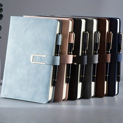Magnetic Suction Notebook U-Shaped Buckle Creative Diary Notepad