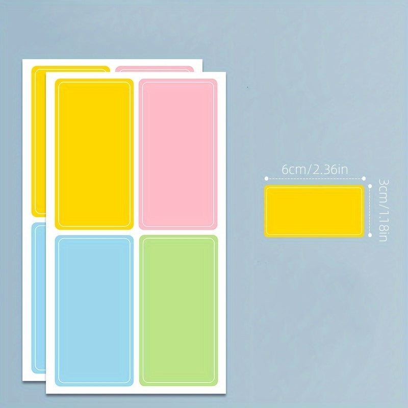 10 Sheets Sticky Notes Various Colors Self adhesive Labels Stickers
