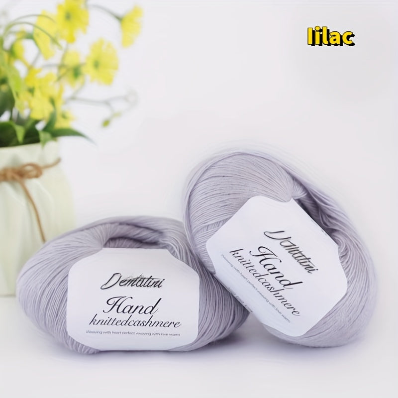 2pcs Wool Thread Braidable Cashmere Scarf Baby Sweater Thread