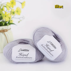 2pcs Wool Thread Braidable Cashmere Scarf Baby Sweater Thread
