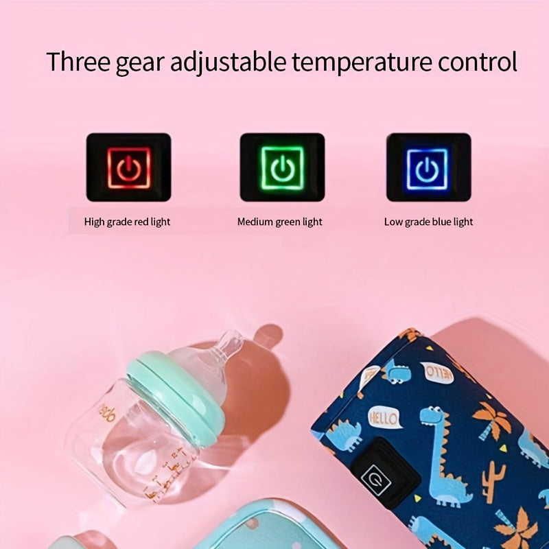 USB Milk Water Warmer Travel Stroller Insulated Bag