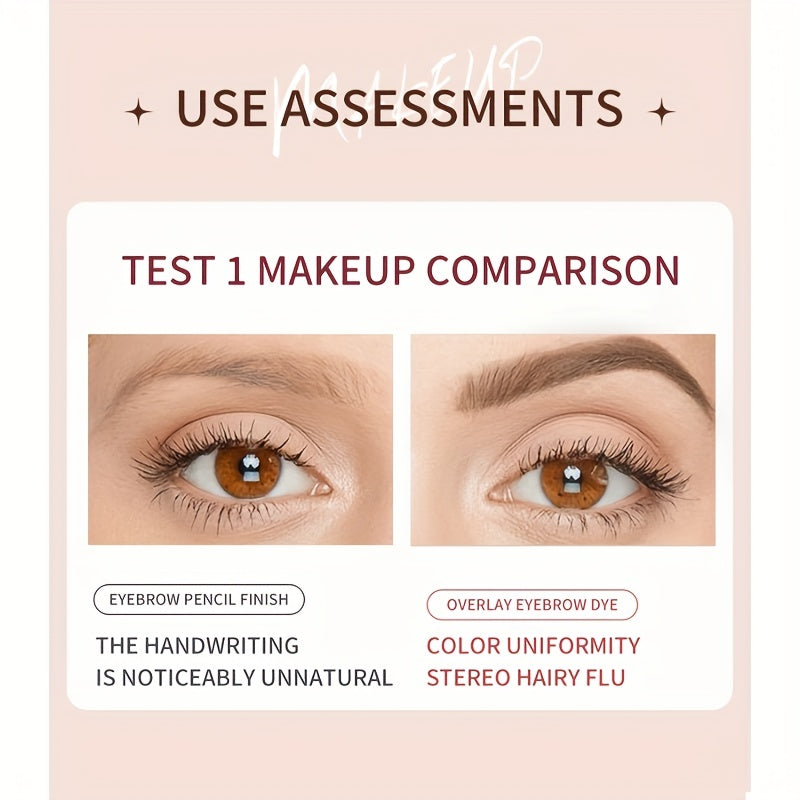 Natural Silky Eyebrow Dye Cream - Waterproof & Sweat proof