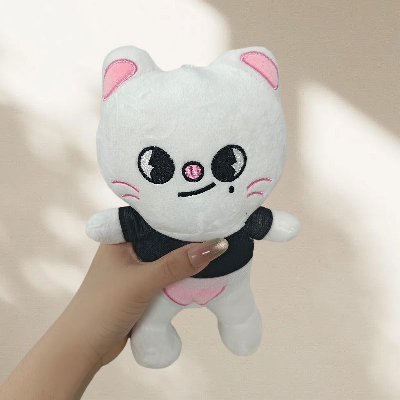 Wandering Series Cat Plush Toy with T Shirt Accent