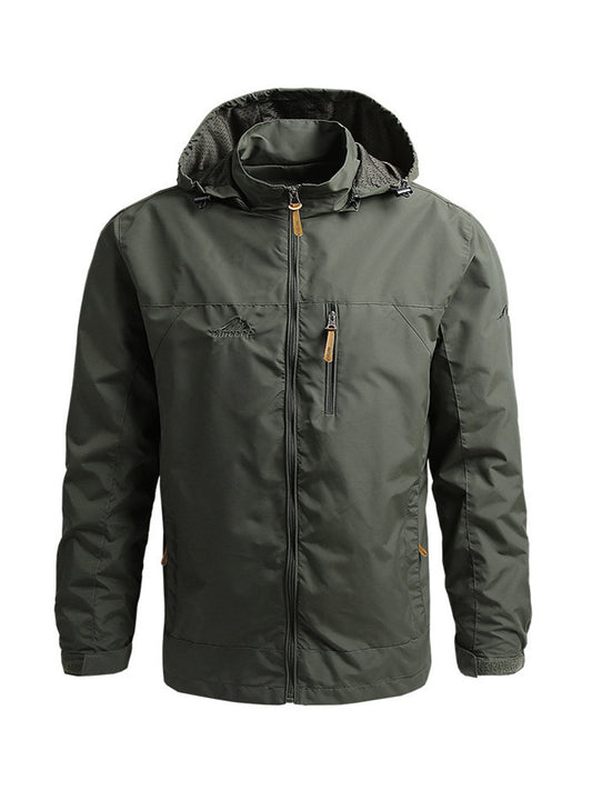 Men's Outdoor Hooded Jacket Sportswear