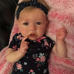 55 88 Cm Reborn Doll Pure Hair Transplant Simulative Baby Dolls