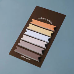 120pcs Morandi Gradient Stickey Notes Set
