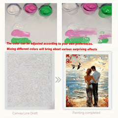DIY Painting & Drawing Kit - Romantic Date Gift for Beginners
