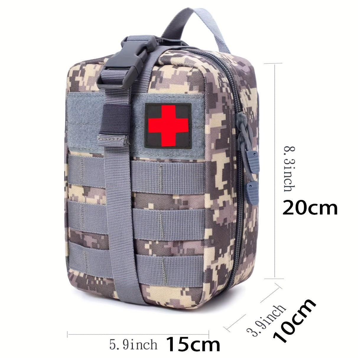 Tear Away First Aid Pouch for Camping Hiking Travel