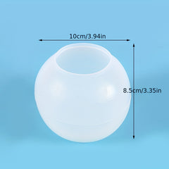 Silicone Mold Tealight Candle Holder DIY Crafts Jewelry Box Candy Box