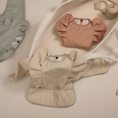 Angel Wings Waterproof Bib for Stylish Baby Girls