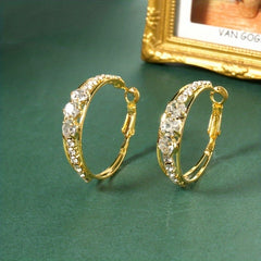 Zircon Earrings Romantic Jewelry Gift