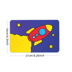 Kids Coloring Book with Guides Educational Drawing Activity Book