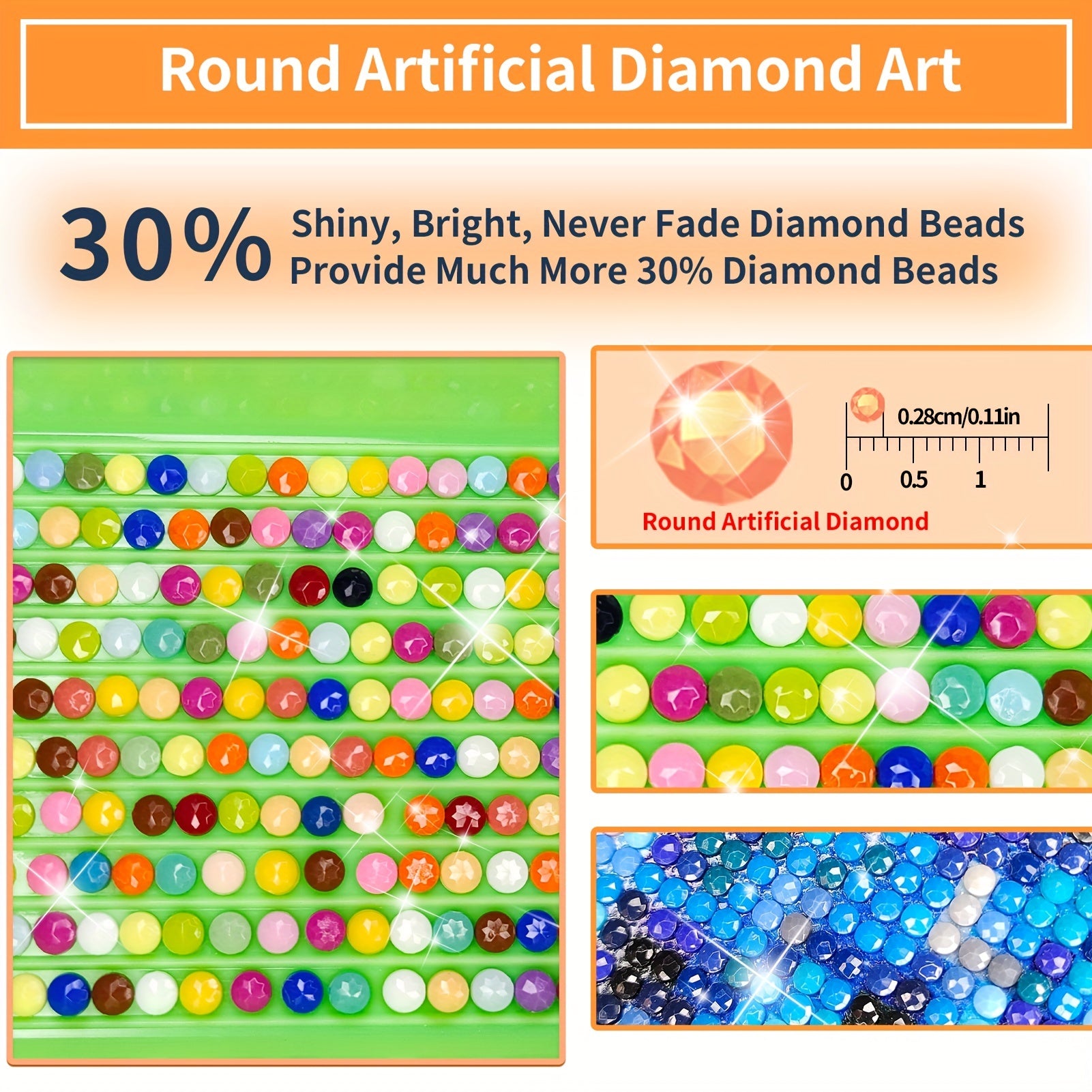 Flowing Abstract Large Diamond Painting Kit 40x90cm
