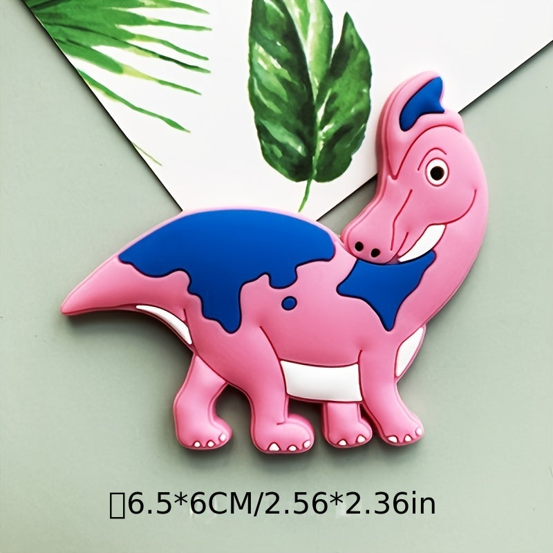 Dinosaur Refrigerator Magnets Stickers Creative Early Education Cartoon Magnets