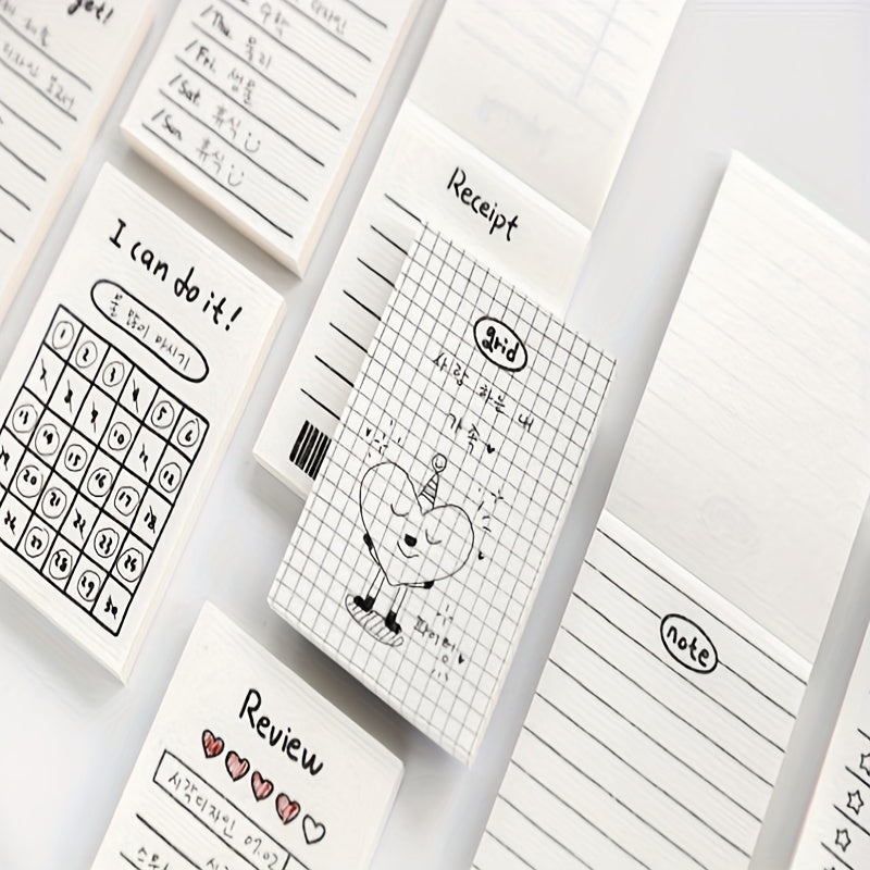 50 Sheets Learning Planner Tearable Memo Pad Mini Note Taking Memo Book