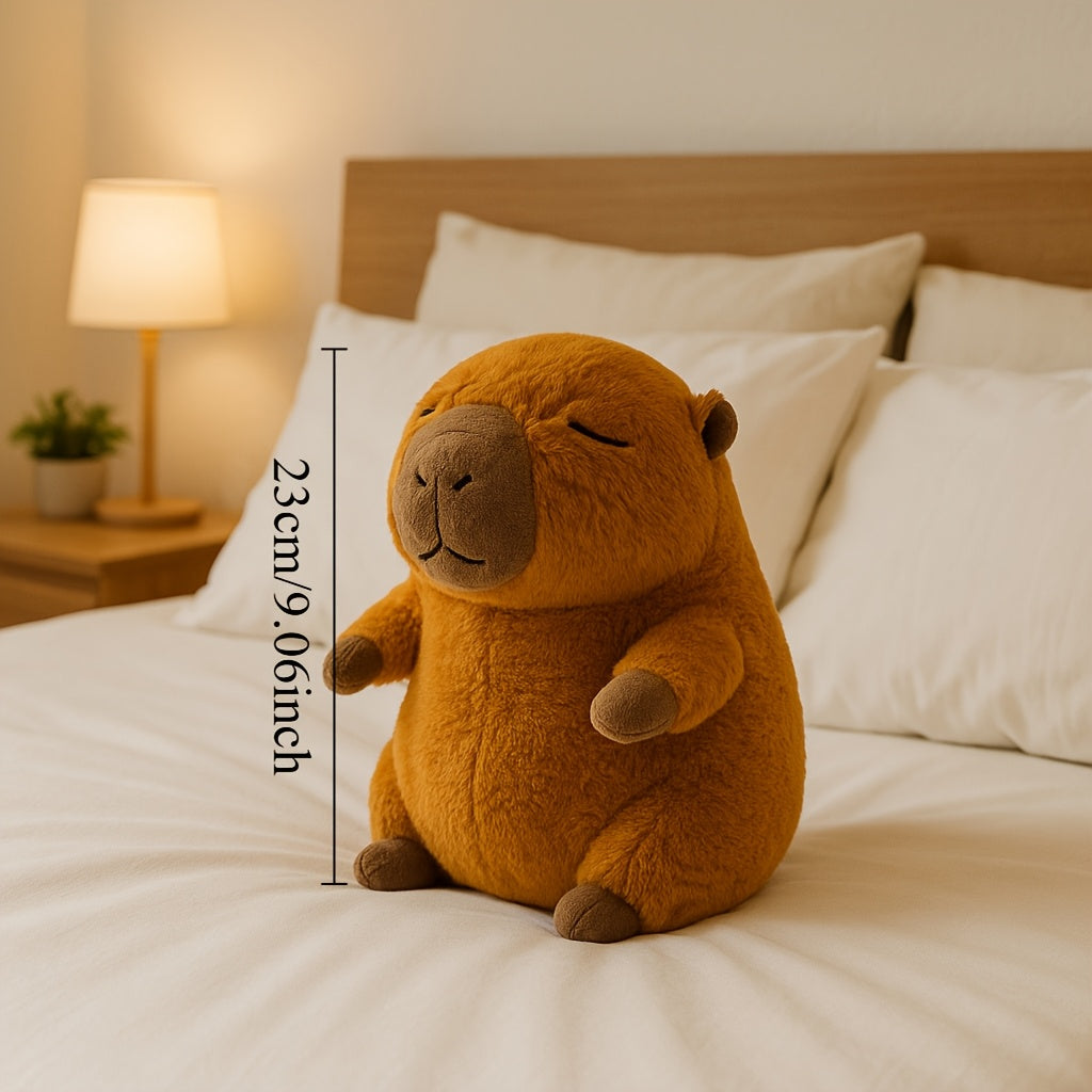 Soft Capybara Plush Stuffed Puppet for Kids Party Gift