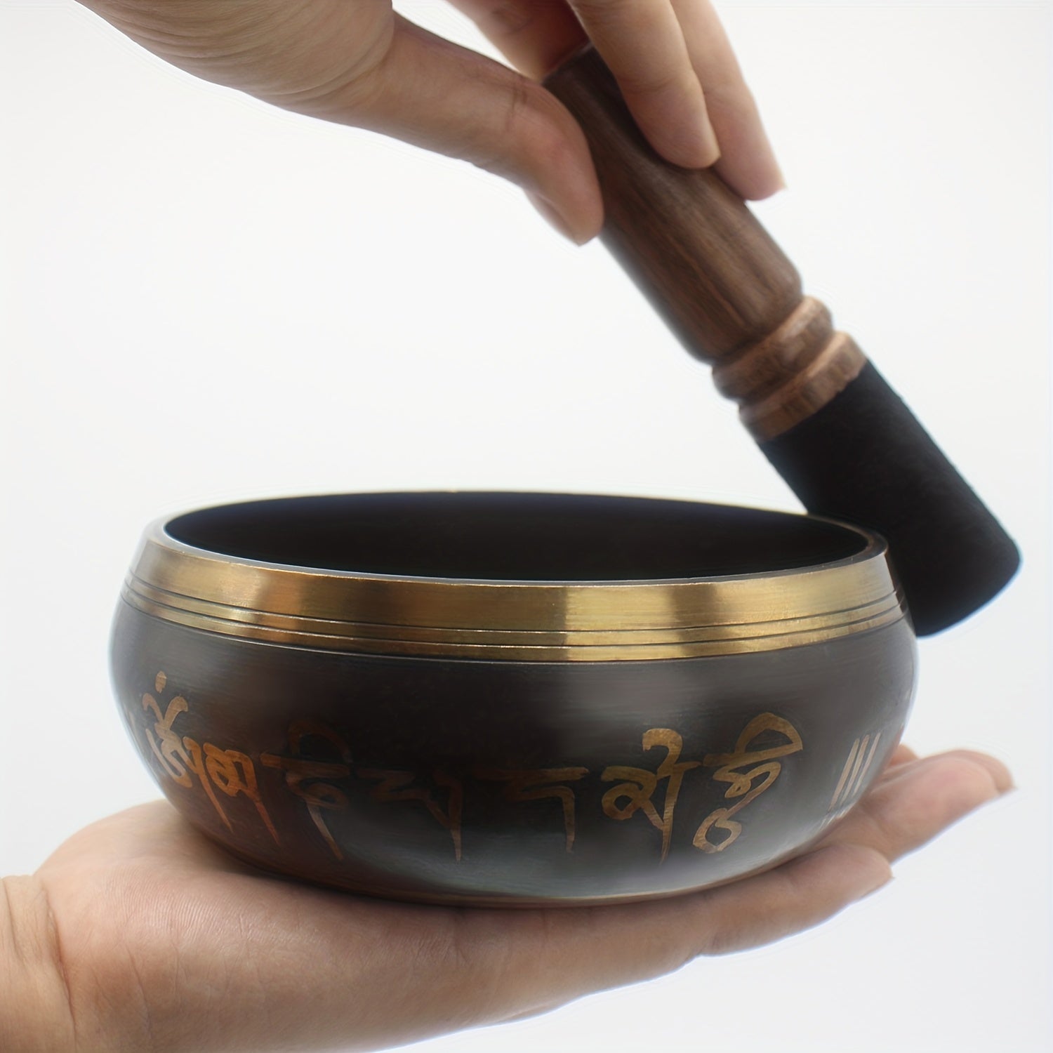 5.5" Handcrafted Singing Bowls Set for Yoga Meditation - Nepal