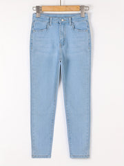 Girls Ripped Jeans Skinny Slim Fit Denim Pants