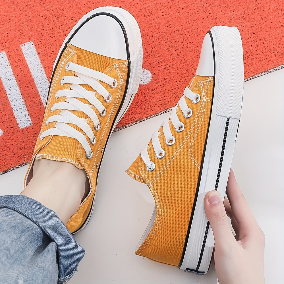 Men's Low Top Canvas Shoes Spring Summer