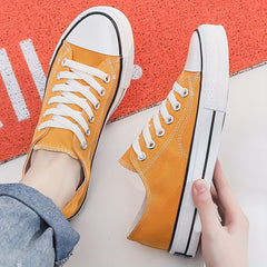 Men's Low Top Canvas Shoes Spring Summer
