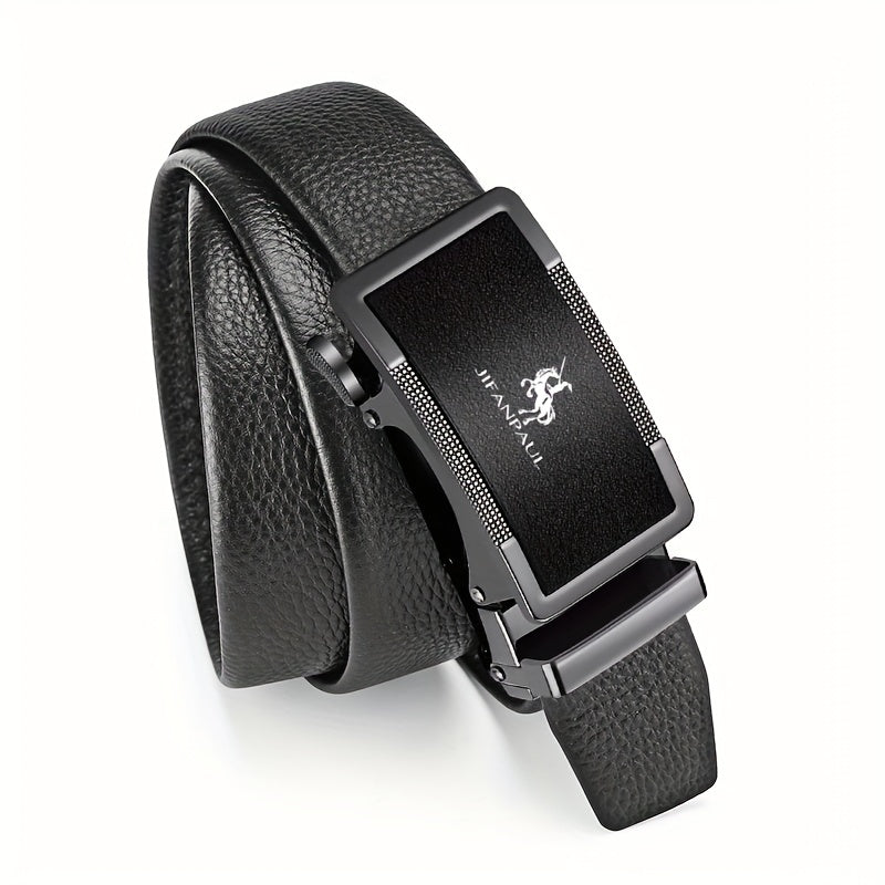 Men's PU Leather Automatic Buckle Belt
