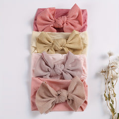 Bow Elastic Decorative Headband Hairband Hair Accessory