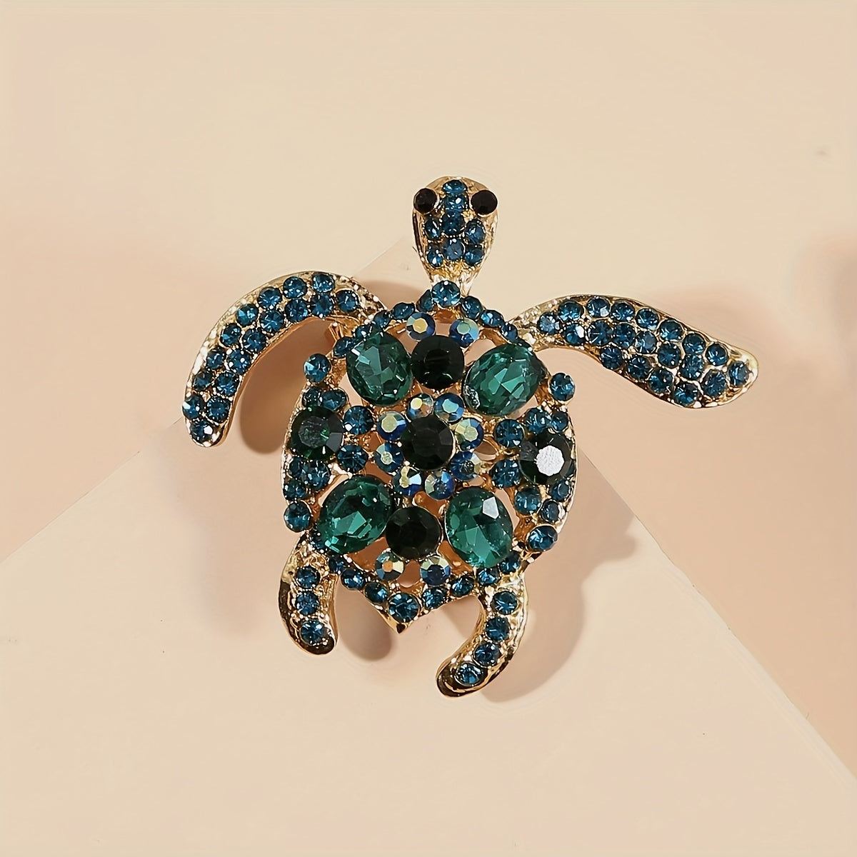 Zinc Alloy Turtle Brooch Men's Clothing Accessory