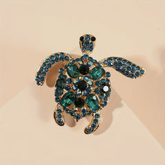 Zinc Alloy Turtle Brooch Men's Clothing Accessory