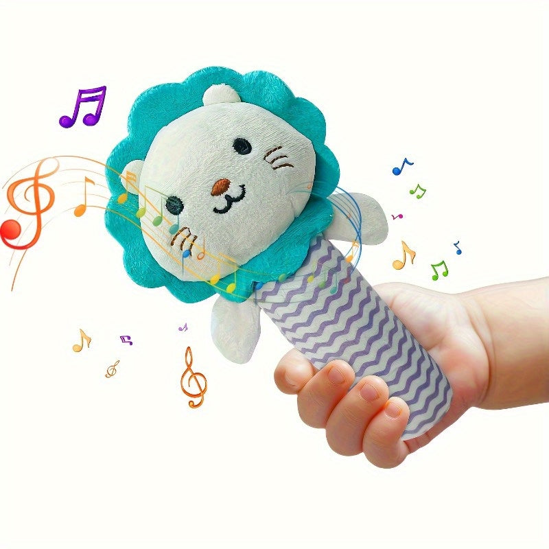 Soft Plush Fox Baby Music Toy - Nursery and Playtime Sensory Development