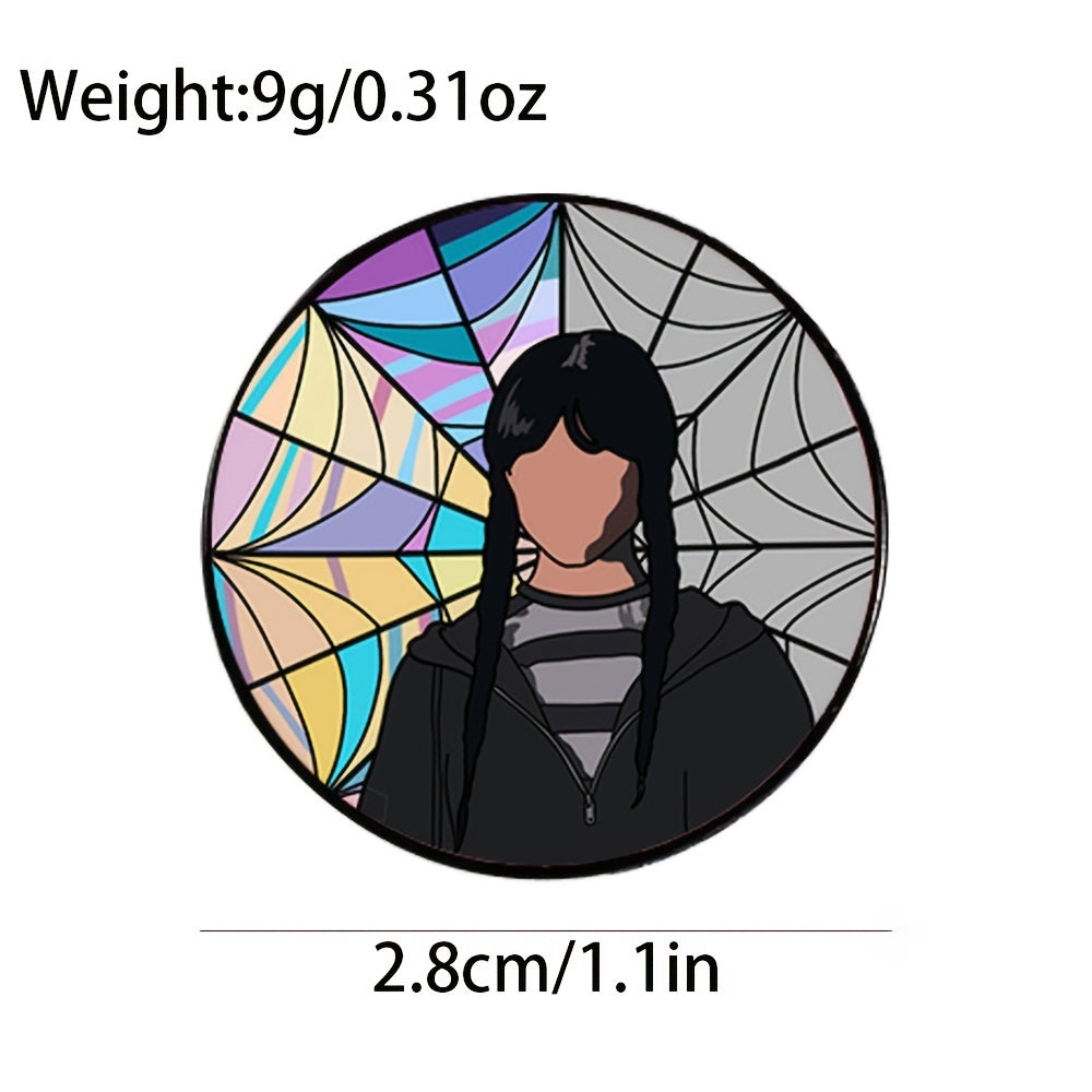 Gothic Style Character Brooch Clothes Backpack Pin