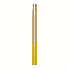 5A Maple Wood Tip Drumsticks with Non Slip Rubber Handle