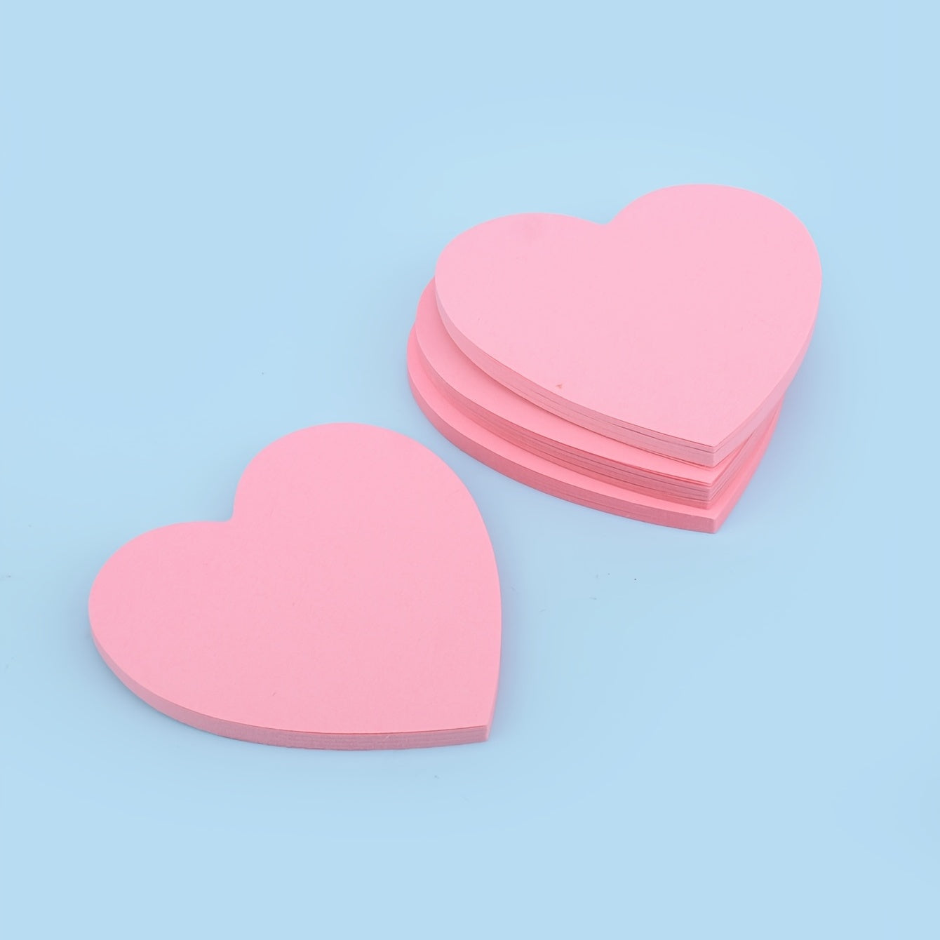 40 Sheets Pink Love Tearable Sticky Note Student Office Supplies