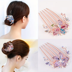 Alloy Artificial Diamond Hair Comb Hair Accessories