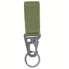 Nylon Mountaineering Key Chain with Lock Buckle