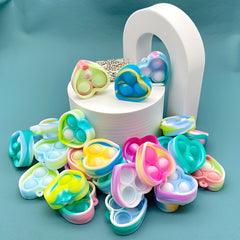 30pcs Heart Shaped Fidget Toys - Perfect for Parties & Students