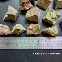 2oz 4oz Unakite Raw Stones Rocks Rough Crystals For Tumbling Bulk Gemstone
