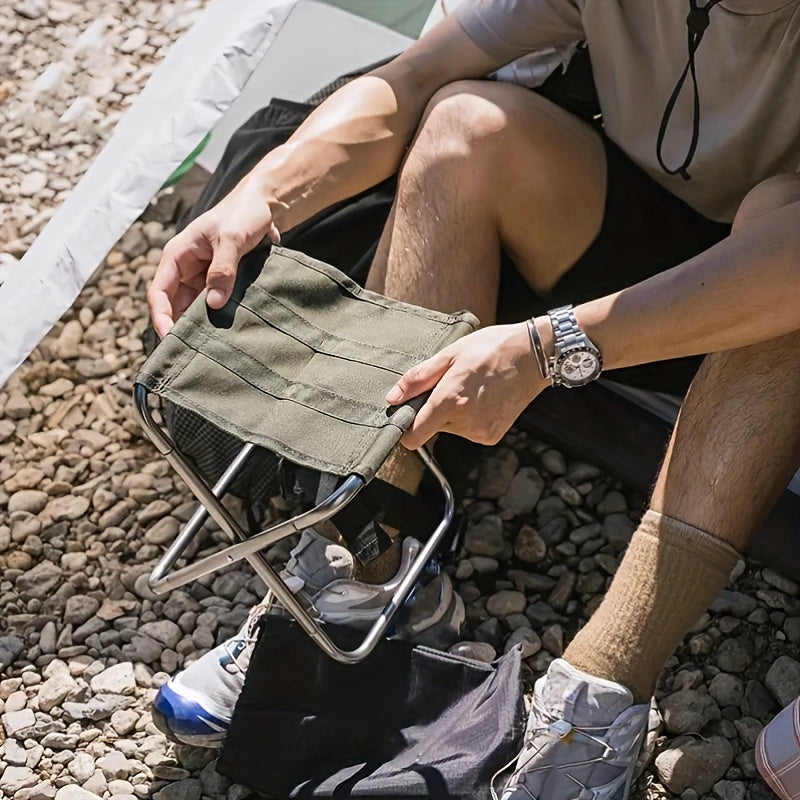 Portable Folding Stool for Camping, Picnic, Fishing