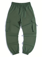 Men s Casual Boys Don t Cry Print Cargo Pants