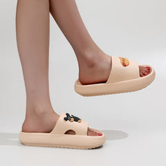 Women's Hot Dog Slides Platform Shoes