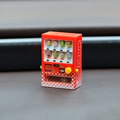 1:12 Scale Mini Vending Machine Sculpture for Micro Landscapes