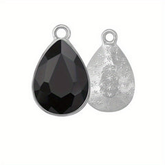 10pcs Charm Crystal Pendant for DIY Jewelry Earrings Bangle Necklace