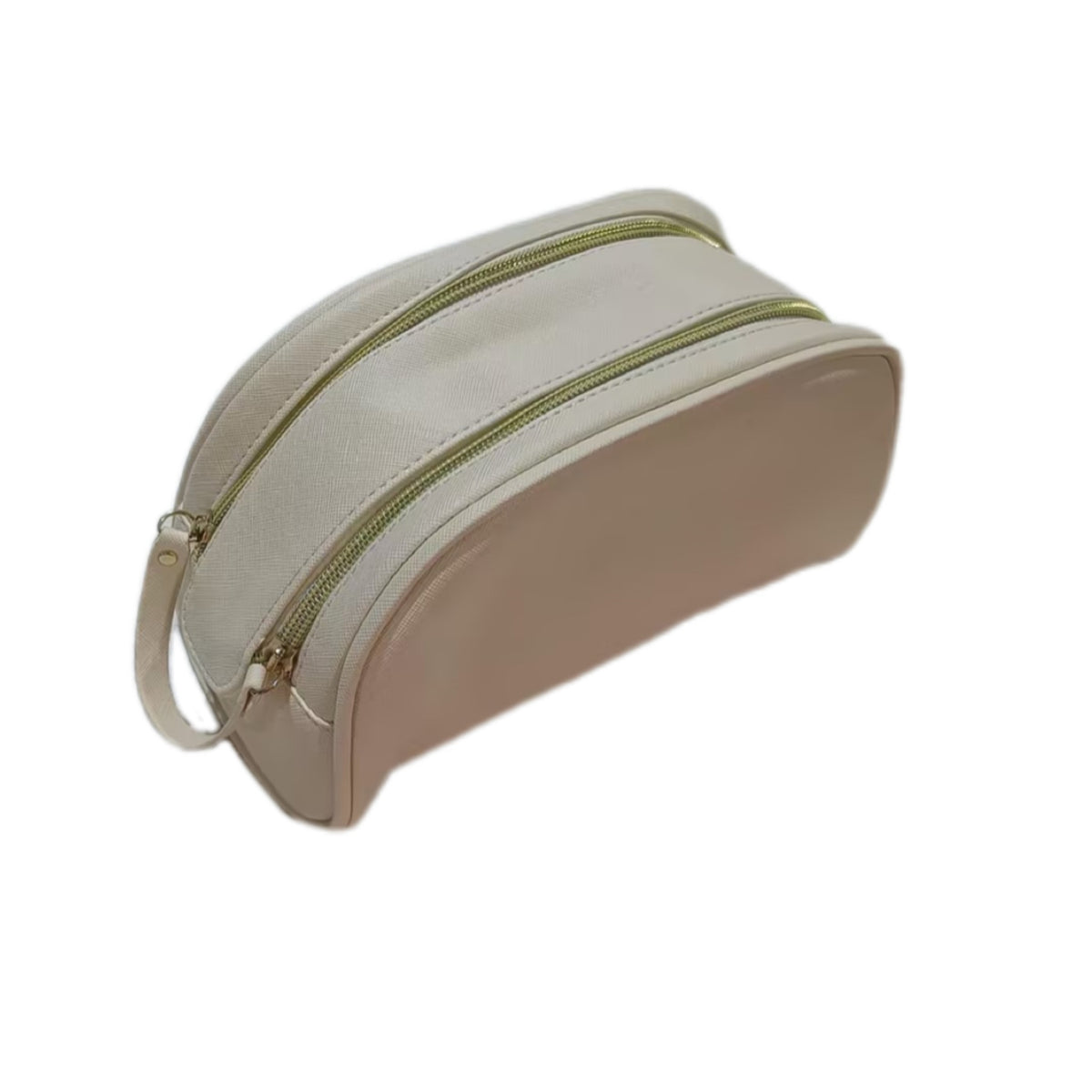 Double Zipper Cosmetic Bag Water Resistant Make Up Pouch Travel Toiletry Bag