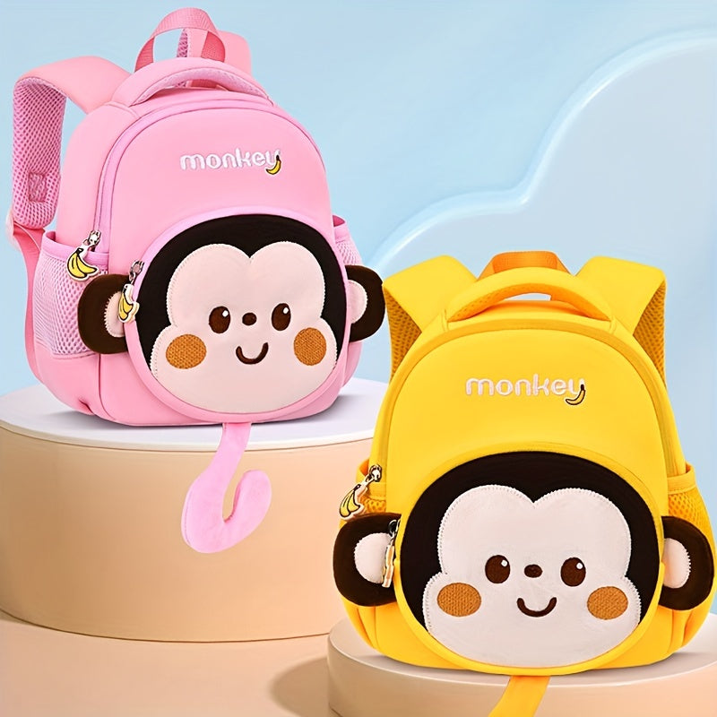 Cartoon Kindergarten Backpack Large Capacity Schoolbag