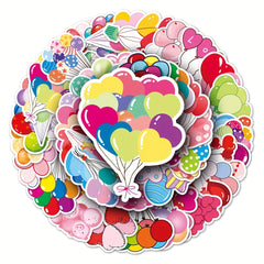 50pcs Graffiti Stickers for Laptop Water Bottle Phone Car Scrapbook Bike Decals
