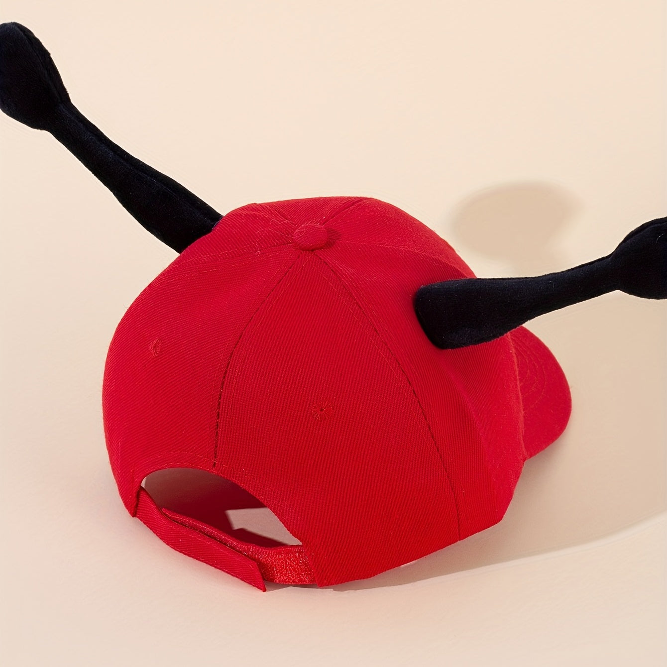 Funny Eyes Baseball Cap Unisex Red Cartoon Dad Hats Lightweight