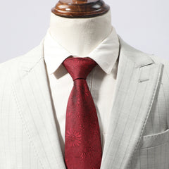 Men's Business Floral Pattern Tie