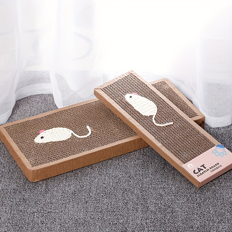 Durable Cat Scratcher Pad for Indoor Play and Claw Maintenance